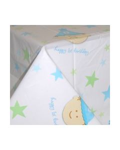Nappe plastique 1er anniversaire garçon