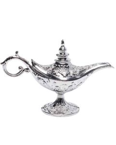 x6 grande lampe d'Aladin oriental - argent