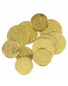 Set de 12 doublons en or