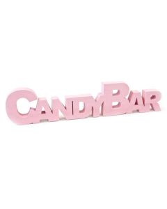 Décoration Candy Bar rose