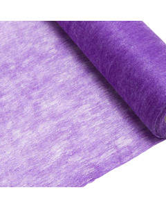 Chemin de table violet intisse en rouleau 10m x 29cm