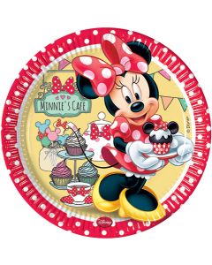 Lot 8 assiettes anniversaire Minnie Café