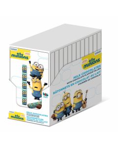 Barres chocolatées Minions