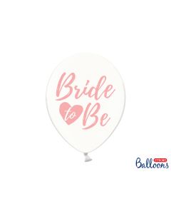 Ballon de baudruche EVJF Bride To Be rose