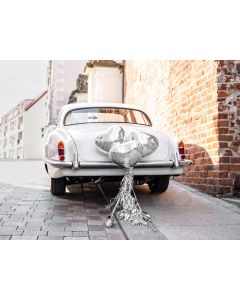 Kit Déco Voiture Mariage argent