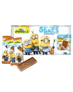 6 barres de chocolat - Minions