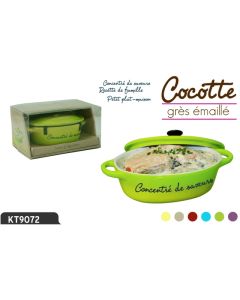 Cocotte ovale "Recette de famille"