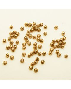 Boules pailletées - or