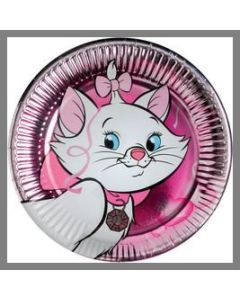 Assiettes en carton Marie à prix fou