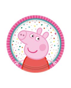 Assiettes anniversaire Peppa Pig 