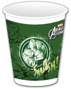 8 gobelets Avengers Hulk