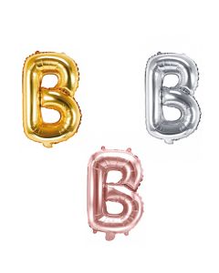 Ballon lettre B - 36cm - coloris au choix