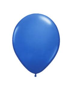 Ballons unis - x24 - bleu foncé