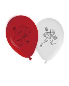 8 ballons Les nouveaux héros - Big Hero 6