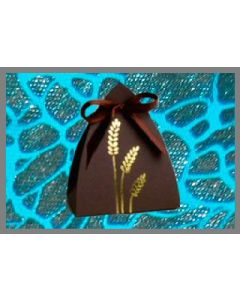 Ballotins vitrail communion - chocolat avec épis or