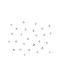50 diamants argentés pour loisir créatif – 3 mm