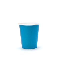 6 gobelets bleu 20 cl