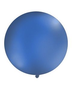 Ballon bleu marine 1 m