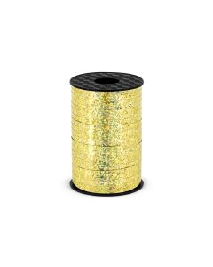 Bolduc effet paillette or - 5mm x 225m