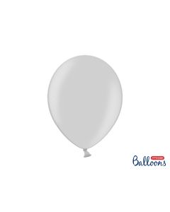 100 ballons 30 cm – argent métallisé