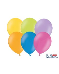 10 ballons 27 cm – pastel multicolore