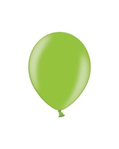 100 ballons 12 cm – vert clair métallisé