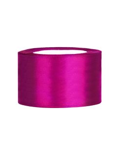 Ruban satin 38 mm - fuchsia