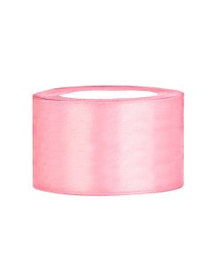 Ruban satin 38 mm - rose