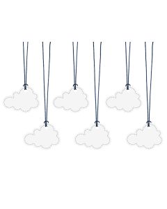6 étiquettes nuage