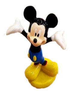 Figurine Mickey jaune