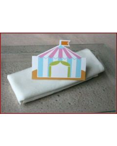 carte de table chapiteau
