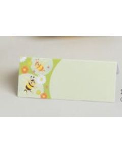 10 cartes de table - abeille