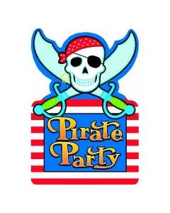 cartes d'invitation pirate pas chères