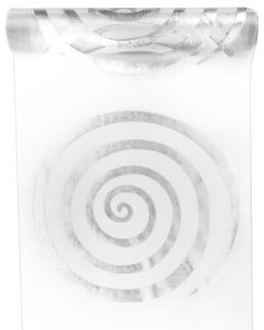 Chemin de table spirale Argent