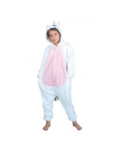déguisement kigurumi licorne rose