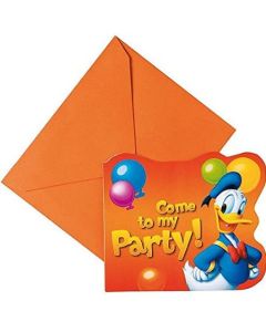 Carte invitation Mickey