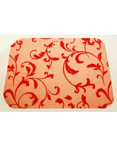 Sets de table Organza Arabesques - rouge