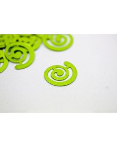 Confettis de table "Spirale fantaisie" - Menthe