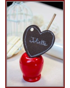 Déco table pomme d'amour pas cher - Idée déco table original