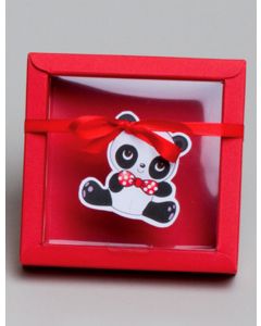 6 boites Nina GM avec vignettes bébé panda 