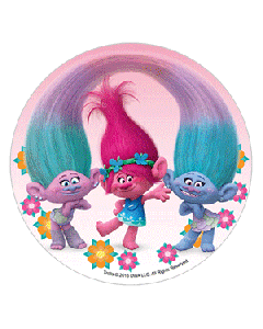 Disque à gâteau azyme Trolls
