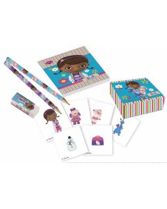 Papeterie Docteur La Peluche - 16 pièces