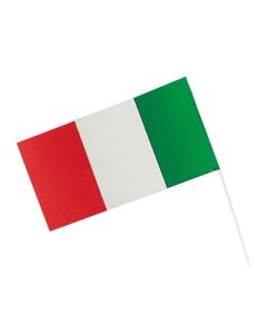 Drapeau italien en plastique 
