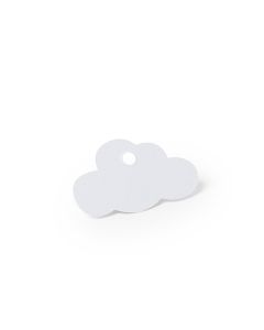 Etiquette nuage blanc x12
