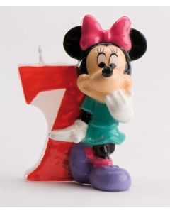 Bougie 7 ans Minnie