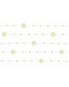 Guirlande de perles 1m30 – ivoire