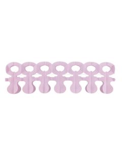  Guirlande papier tétine - rose - 18 cm x 3 m 