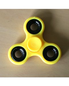 Hand spinner jaune