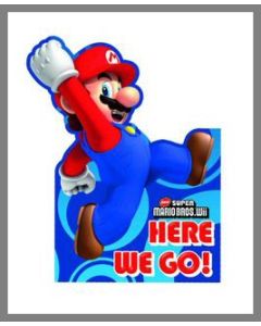Cartes d'invitation Mario - x6