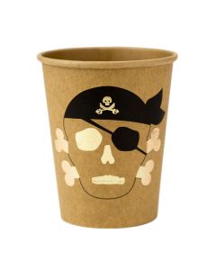 Gobelet pirate en kraft